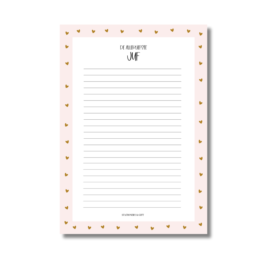 Notities voor de juf! | per 6 stuks
