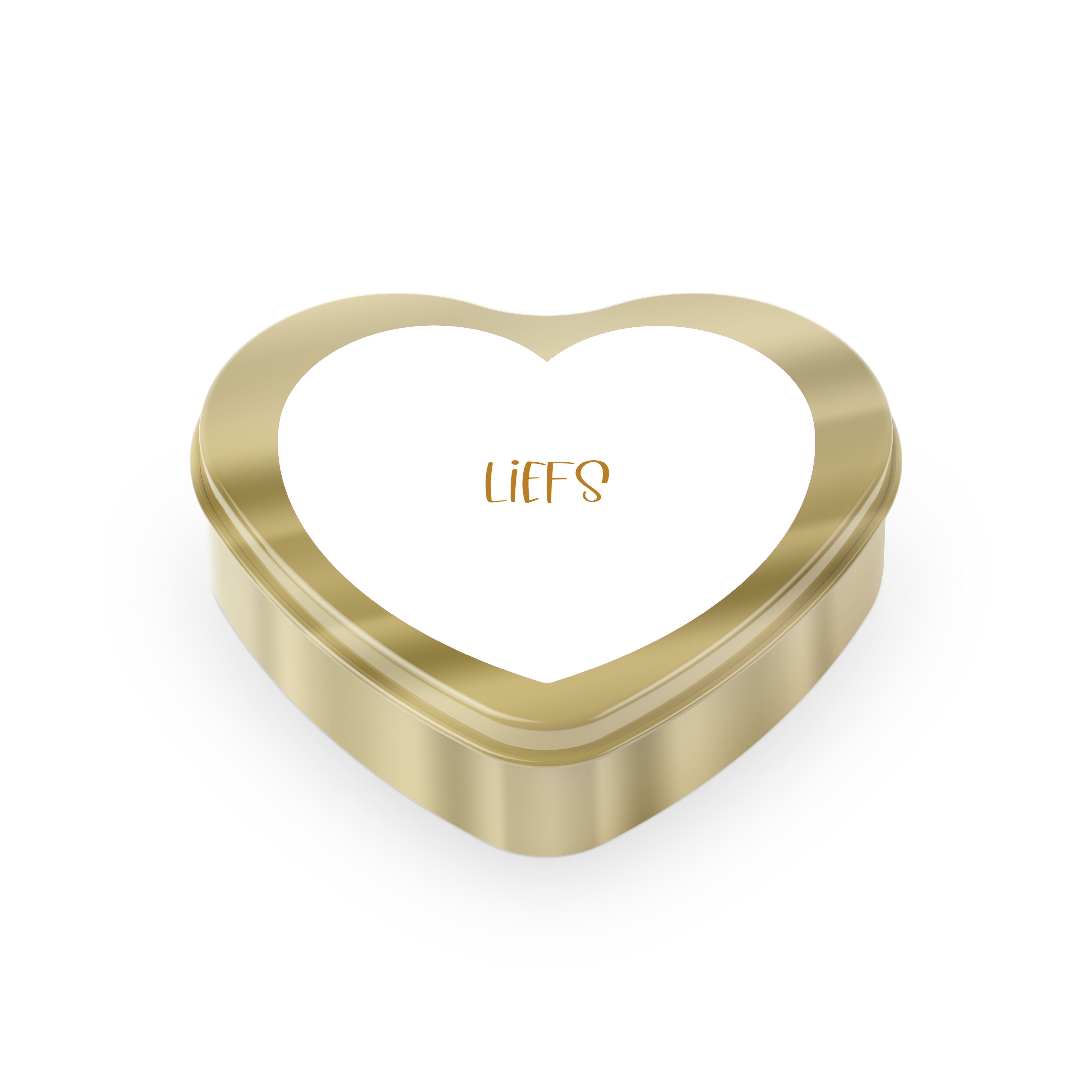Golden Heart with the tastiest sweets | What you keep in your heart... per 3 pieces