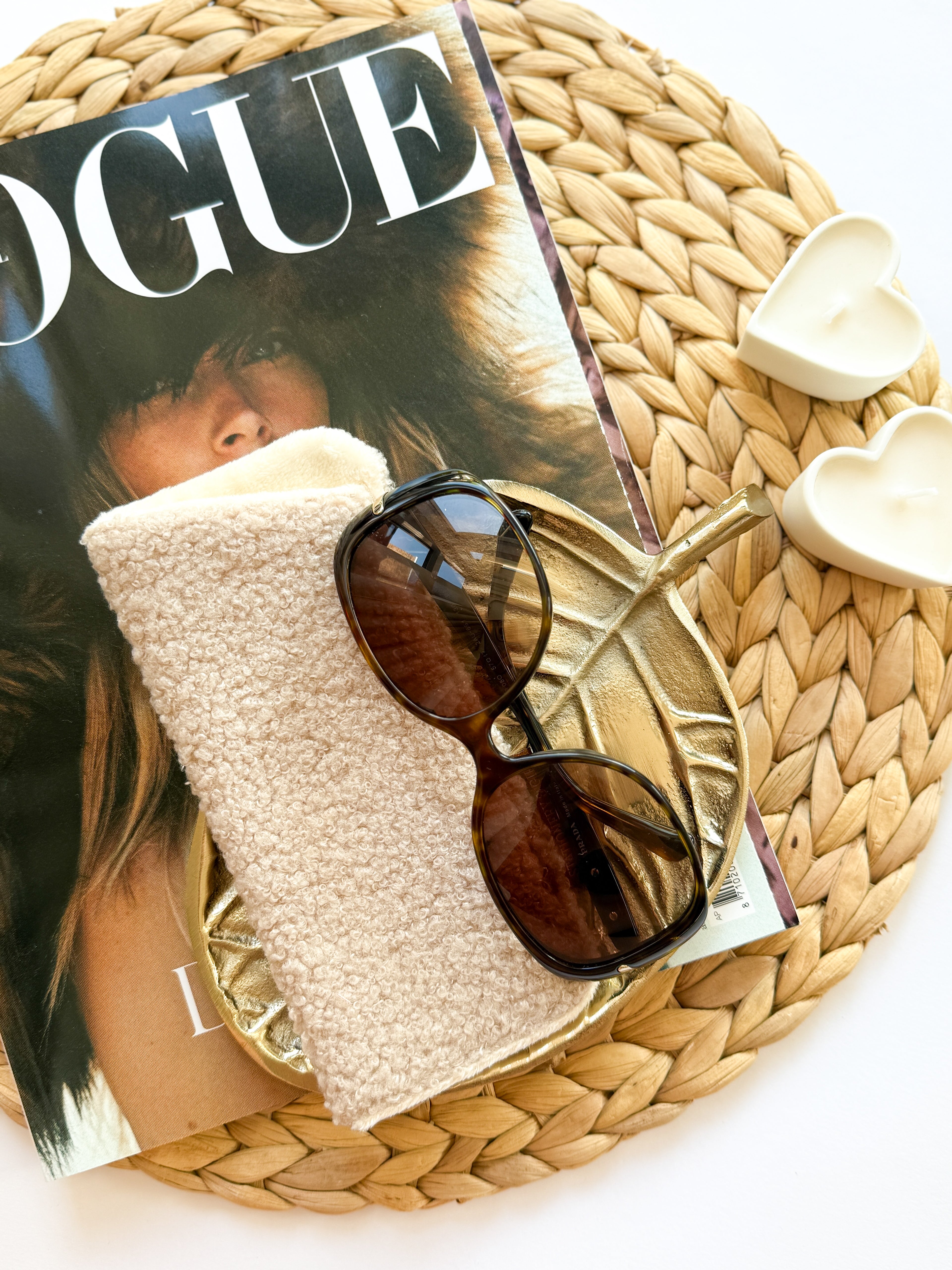 Brillenhoesje | Teddy Beige | per 6 stuks