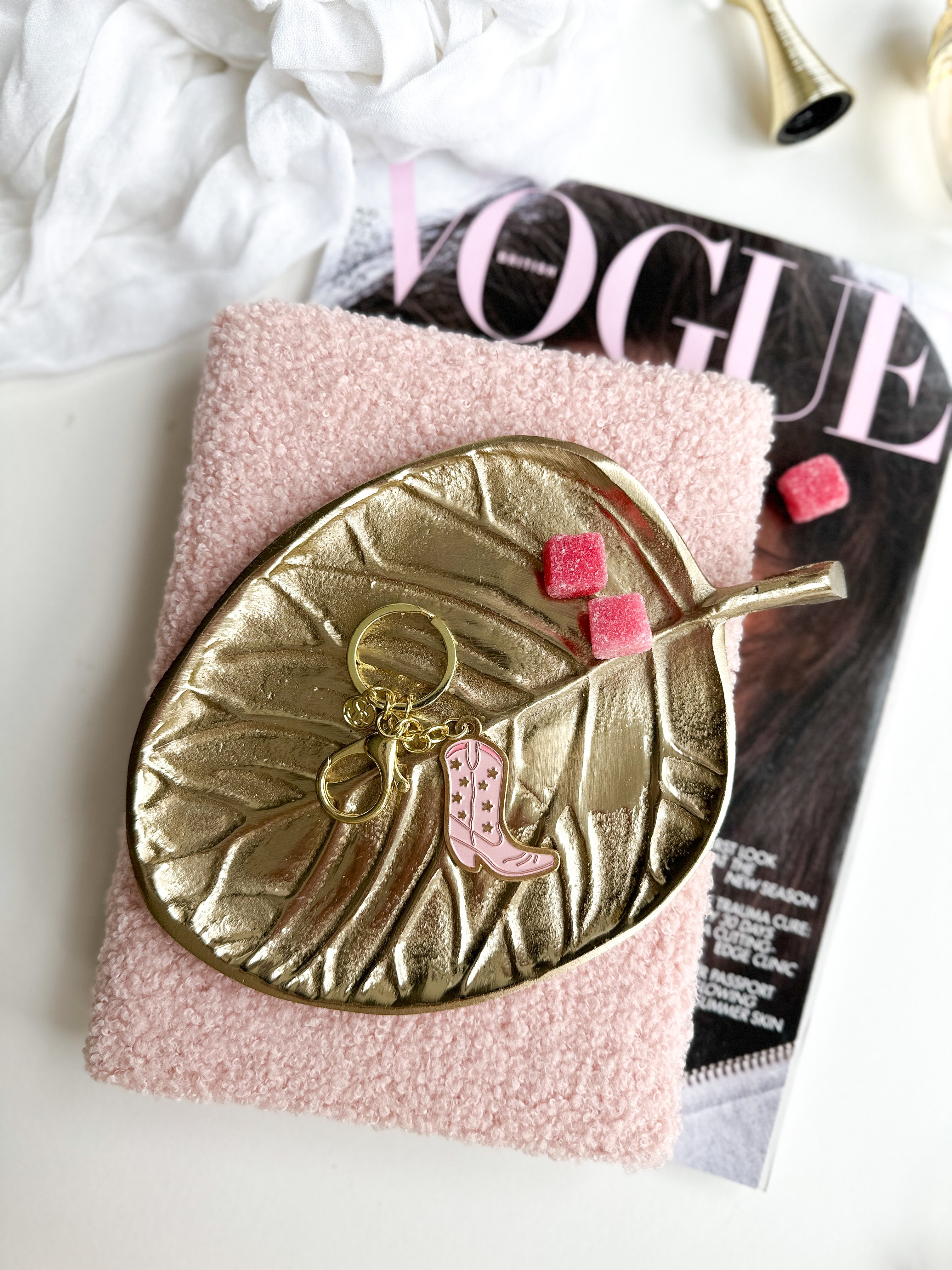 Sleutelhanger | Cowyboy Boot Roze | per 6 stuks