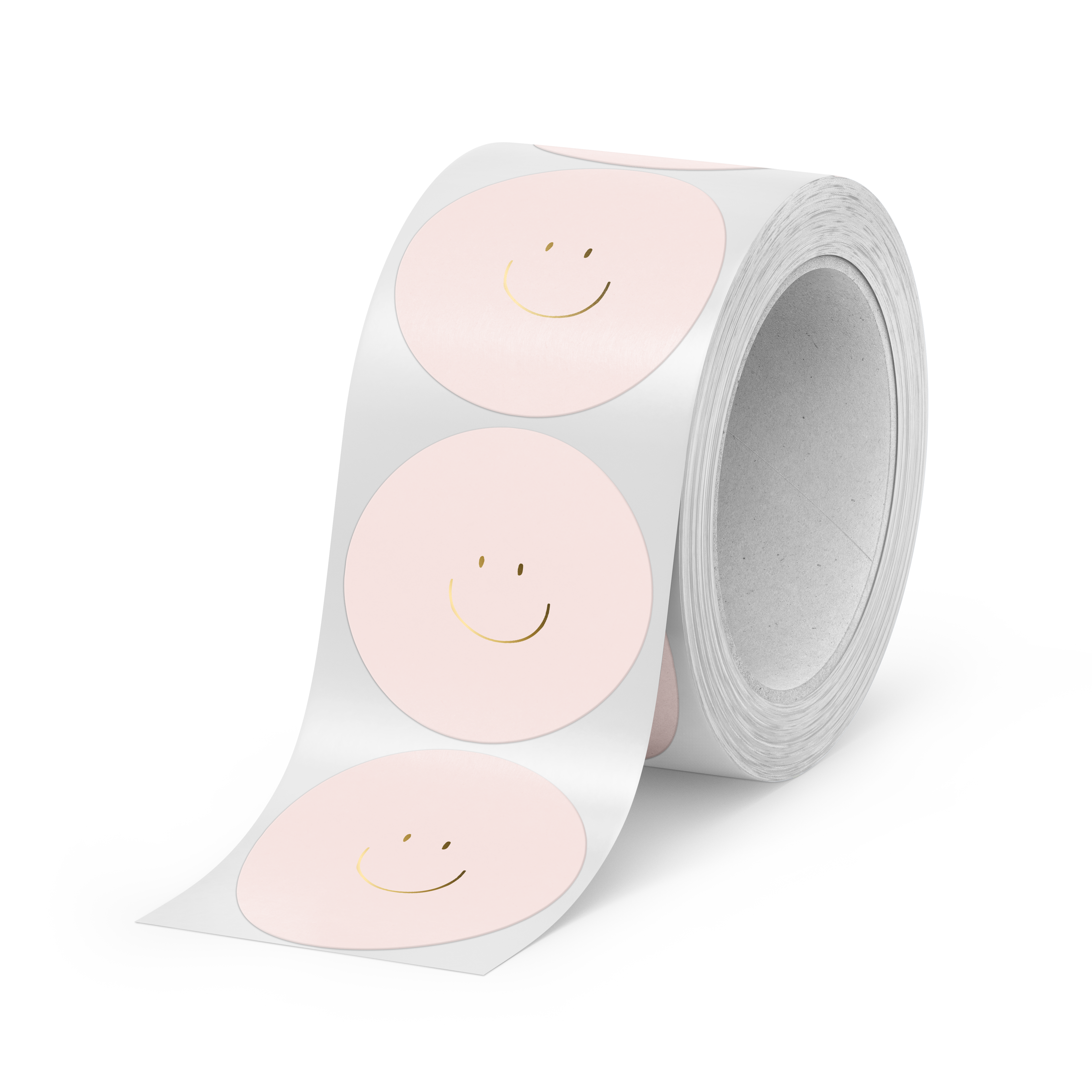 D O O S || Stickers | 500 stuks | Smiley Roze