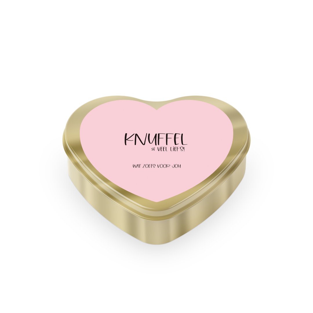 Golden Heart with the tastiest sweets | What you keep in your heart... per 3 pieces