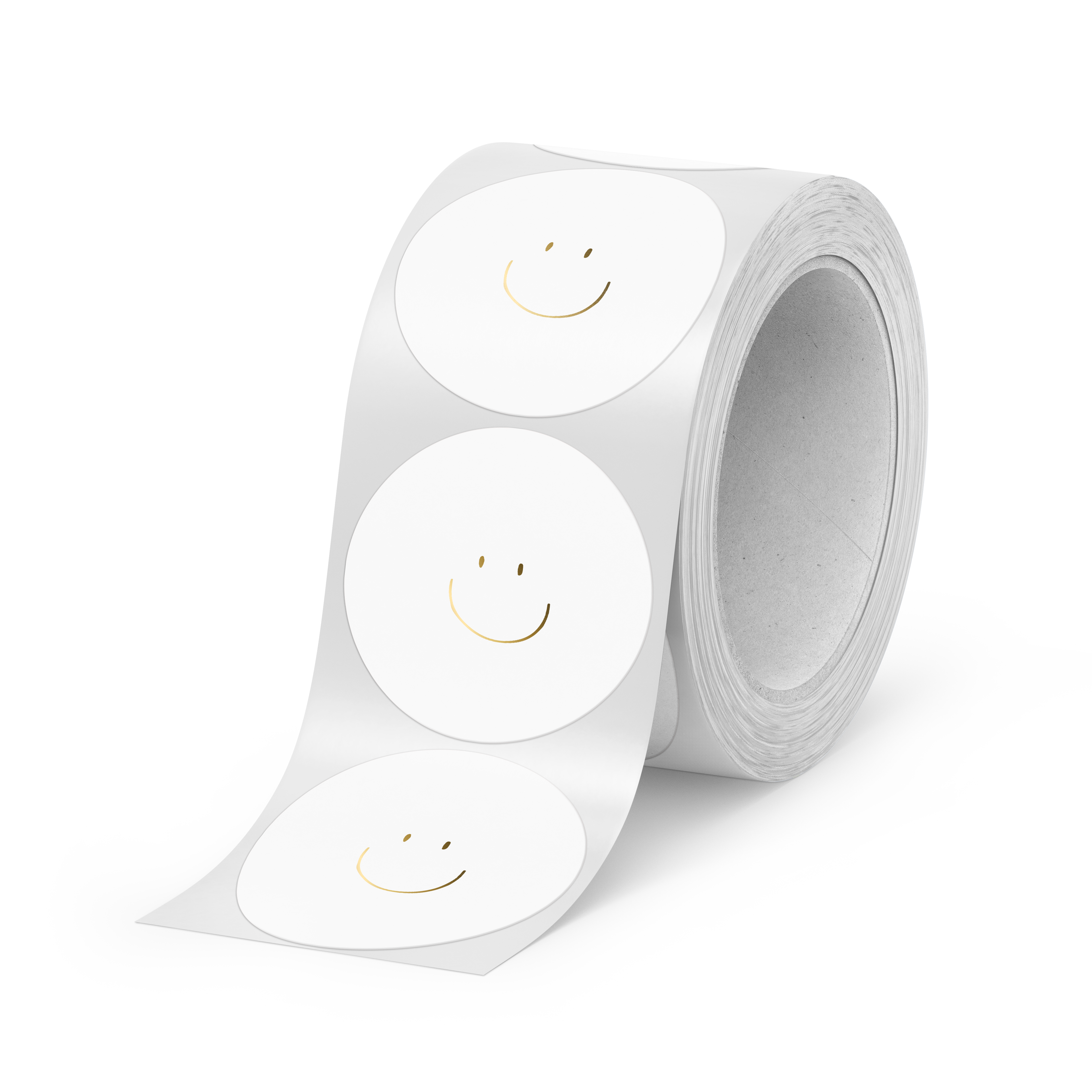 D O O S || Stickers | 500 stuks | Smiley Wit