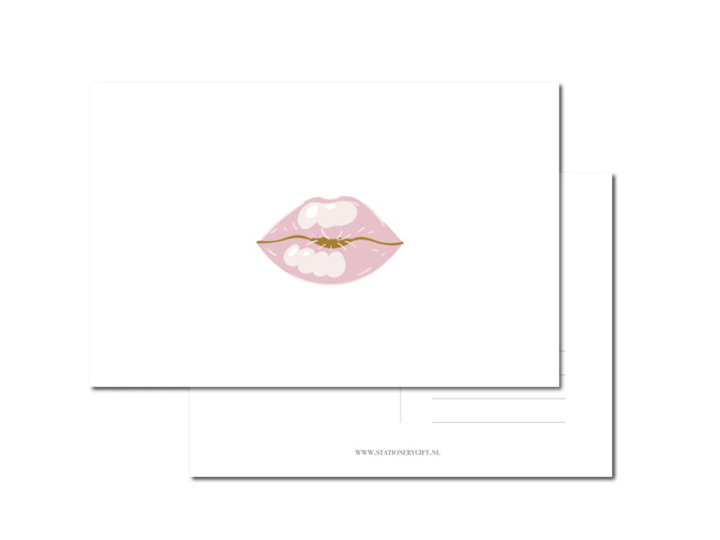 Vak 60 | Kaart | Kiss per 6 stuks