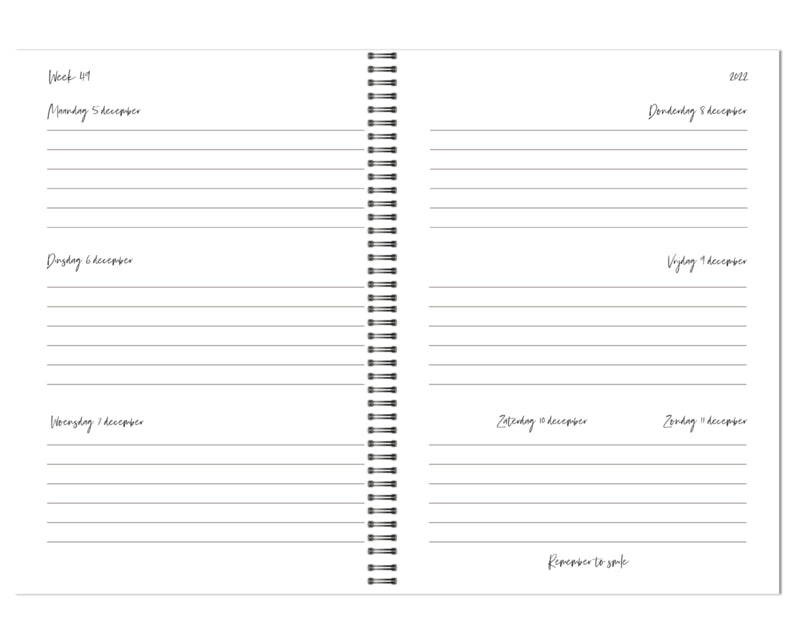 Agenda 2023/2024 | Per 3 stuks