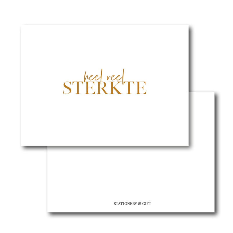 Mini Kaart | Heel veel Sterkte per 6 stuks