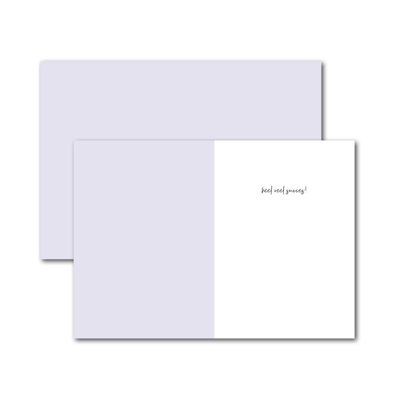 Dubbele kaart | Heel veel succes! met Klavertje 4 Pin & Envelop per 6 stuks