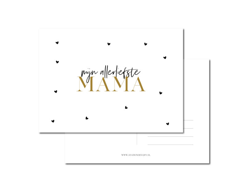 Vak 58 | Kaart | Mijn allerliefste mama per 6 stuks