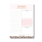 Dag Planner | Lekker gestructureerd dagje ROZE |  per 6 stuks