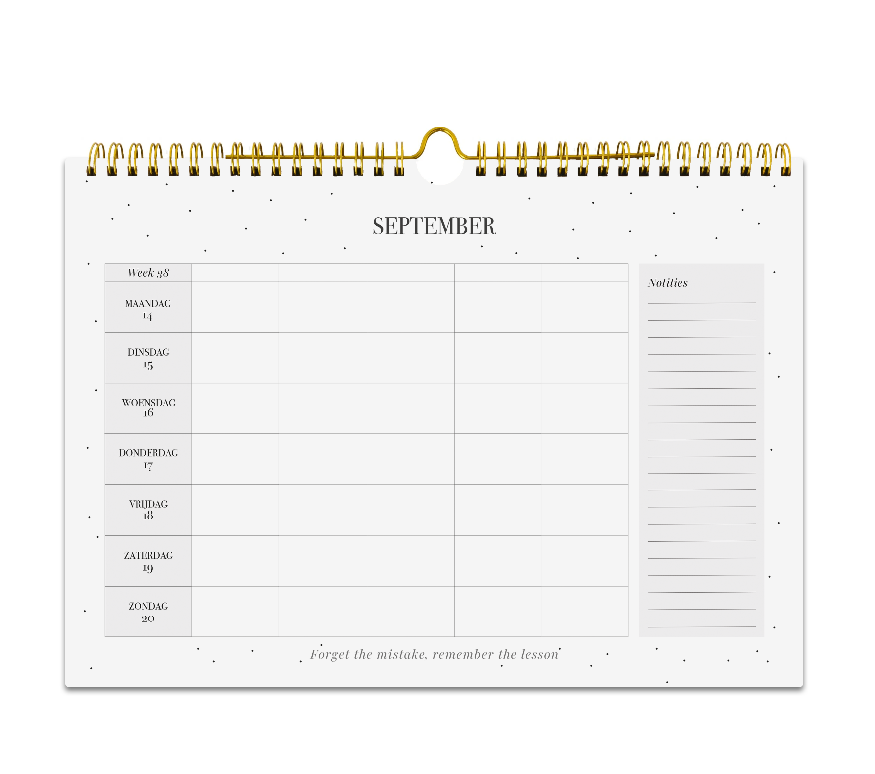 Familyplanner 2026 | Per 6 stuks