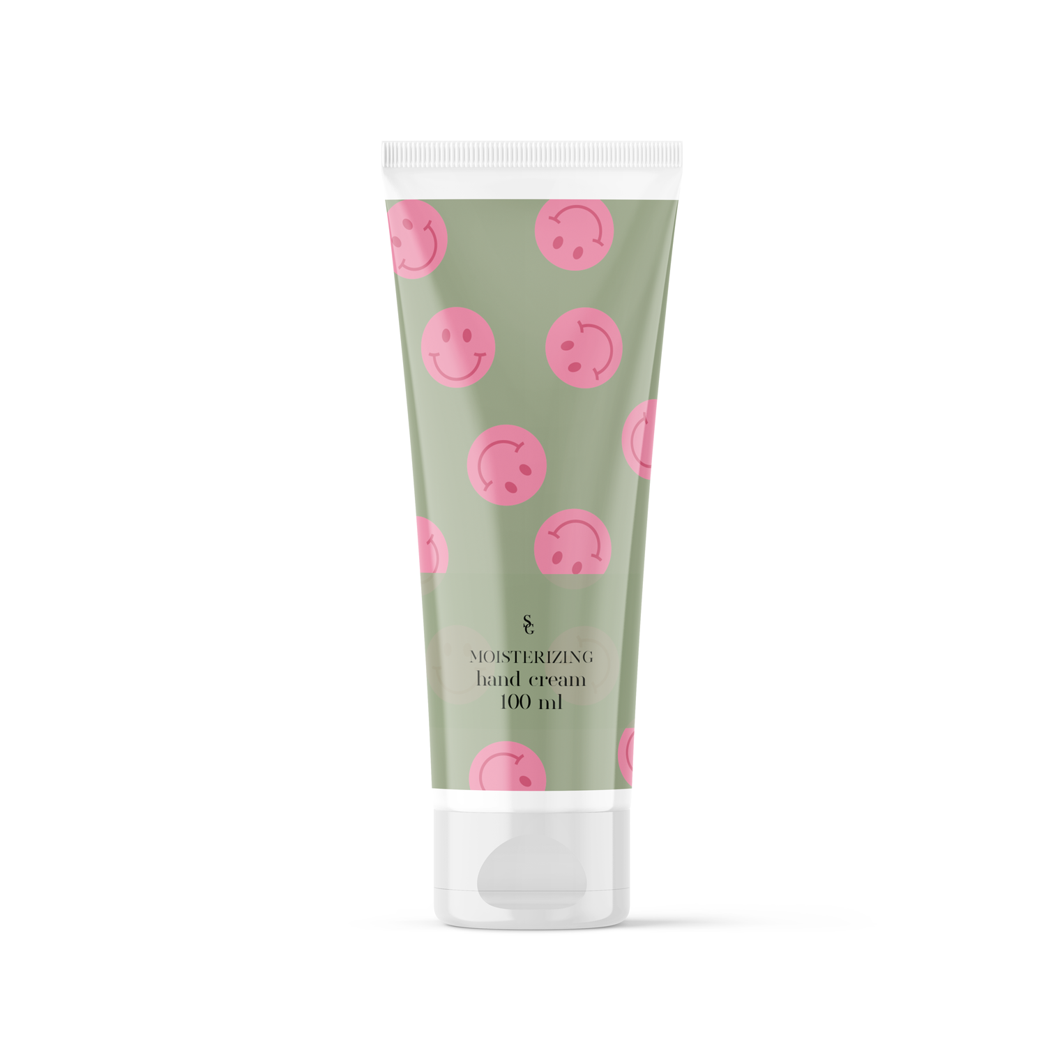 Handlotion | GROEN &amp; ROZE Smiley| Per 6 stuks