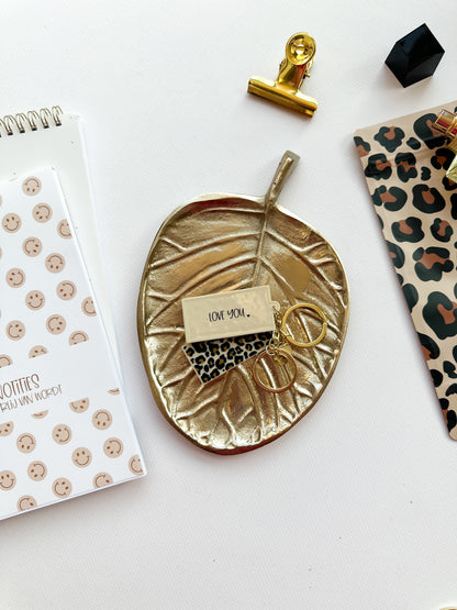 Keyring | Leopard | Love you | per 6 pieces