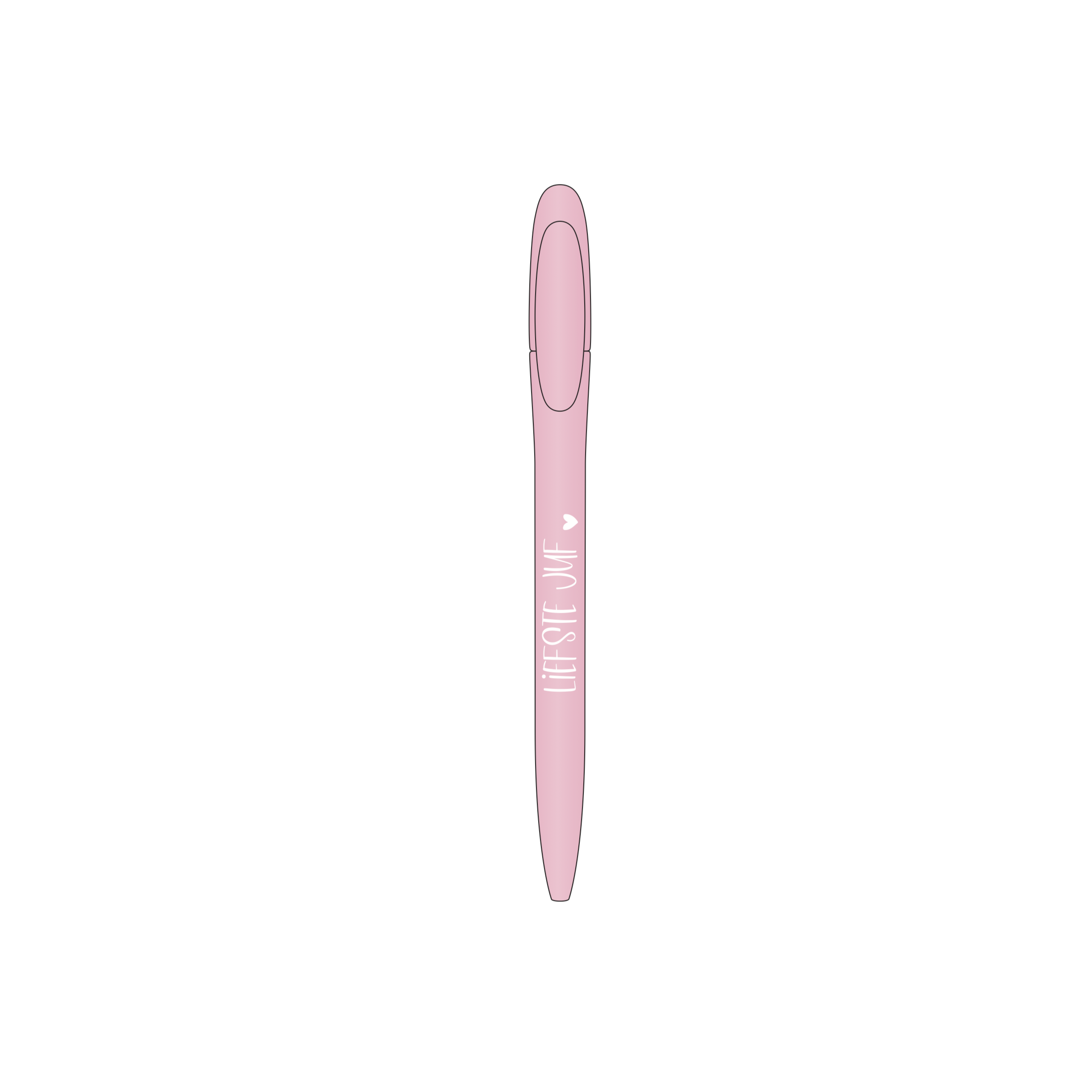 Pen Roze | Liefste Juf! | 6 stuks