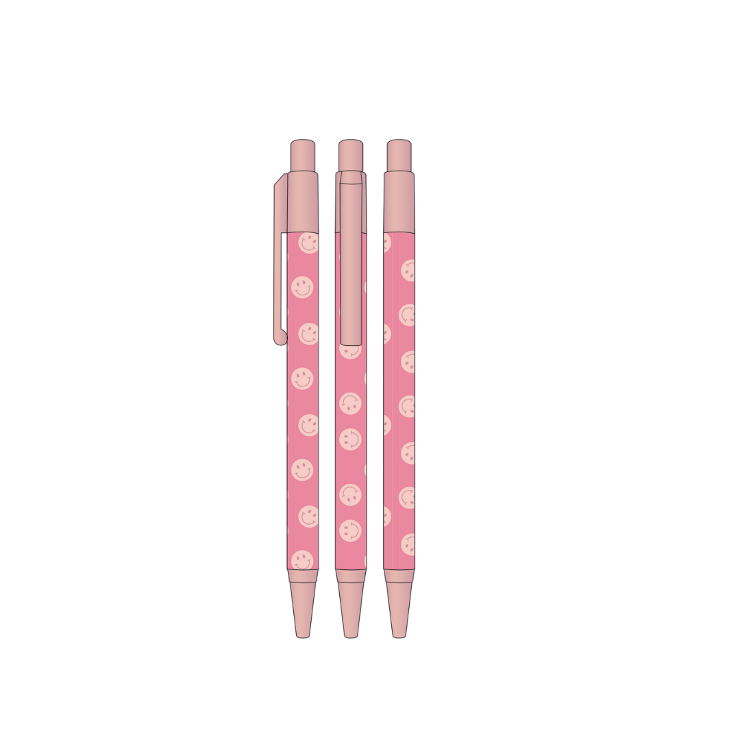 Pen |  Roze per 6 stuks