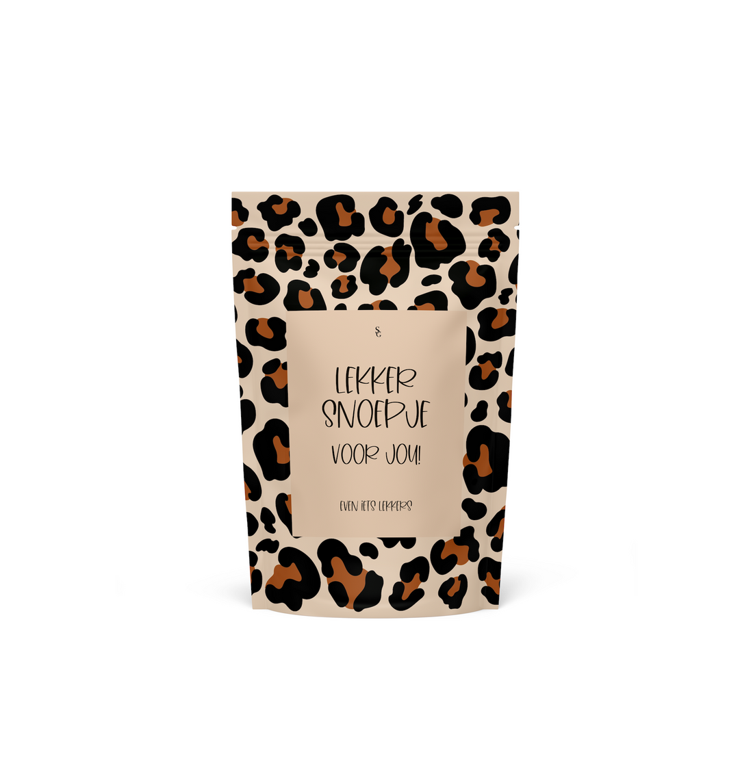 Mini Snoepzak Leopard | Lekker snoepje voor jou | per 6 stuks