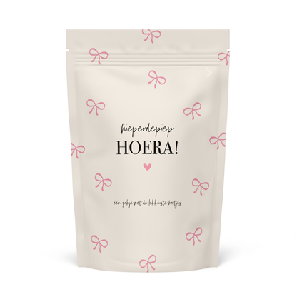 Snoepzak Hieperdepiep Hoera! | per 6 stuks