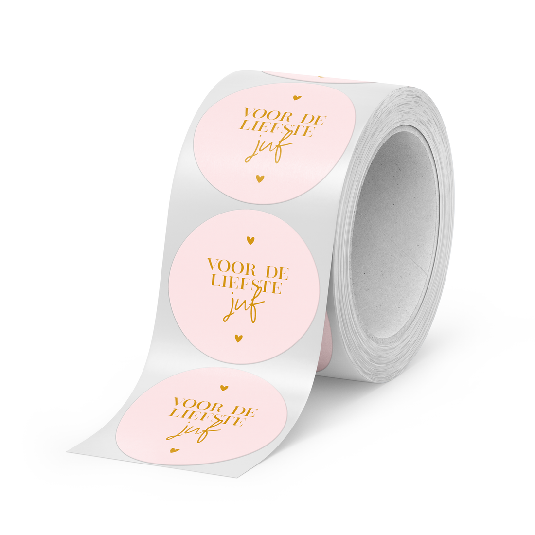 D O O S || Stickers | 500 stuks | Voor de liefste juf Roze