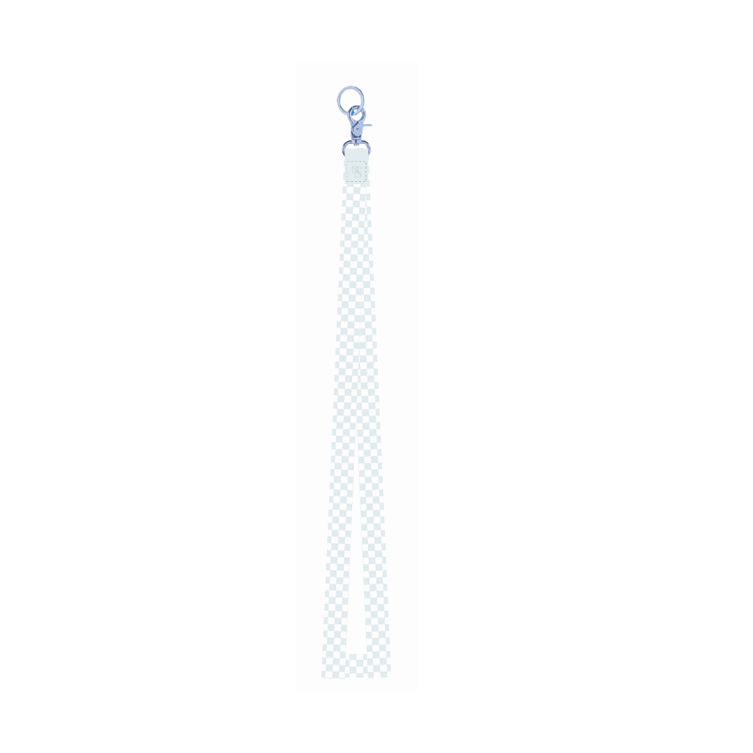 Lanyard | IJS Blauw Checkers | per 6 stuks