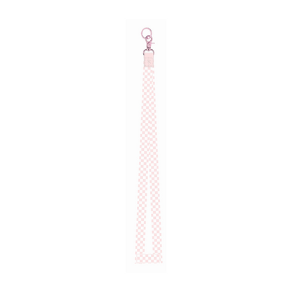 Lanyard | Roze Checkers | per 6 stuks