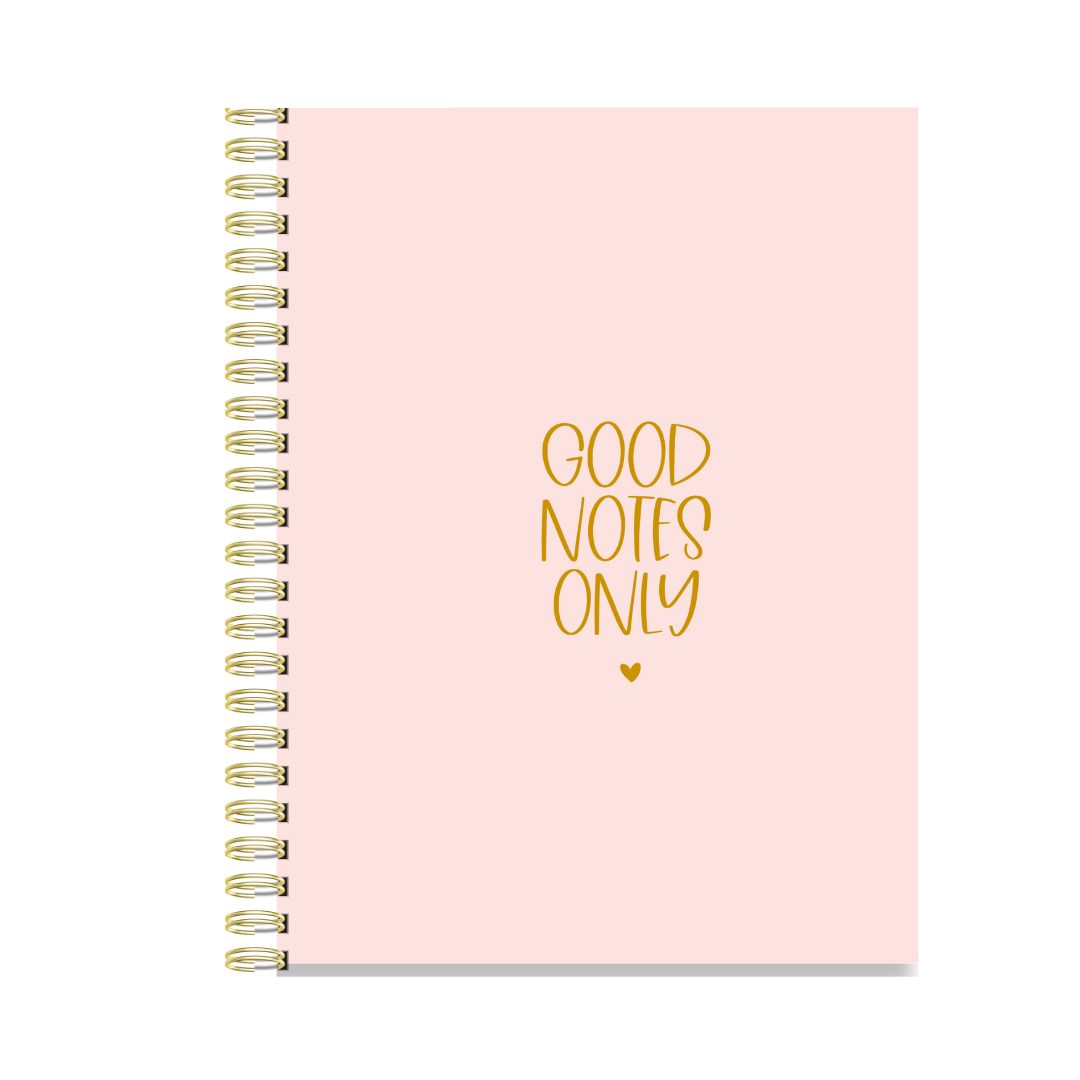 Notitieboek | Good Notes Only | Per 6 stuks