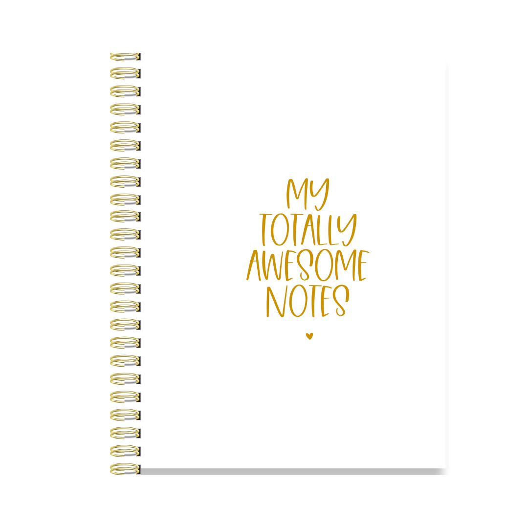 Notitieboek | my Totally Awesome Notes | Per 6 stuks