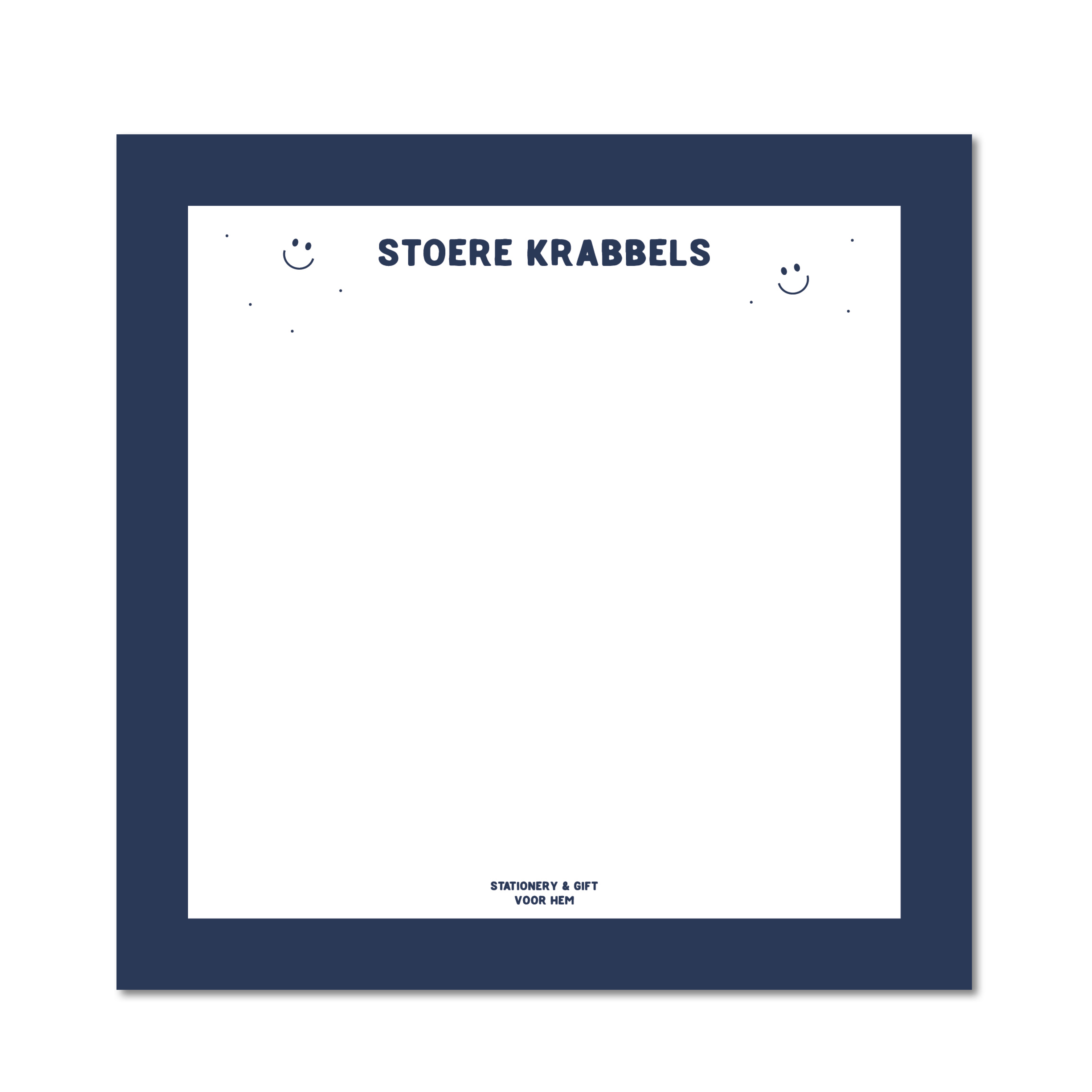 Notepad square | the sweetest Doodles per 6 pieces