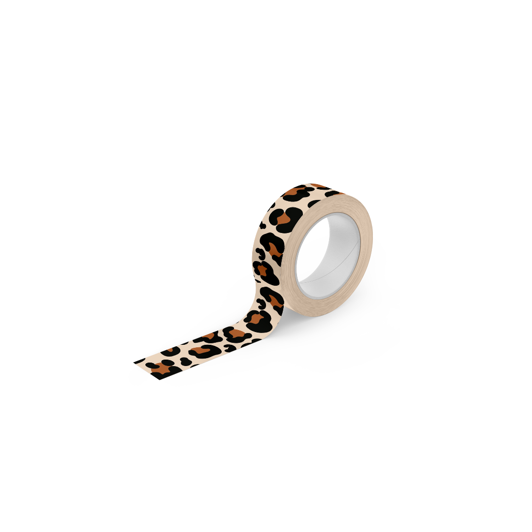 Washi Tape | Leopard | Per 6 stuks