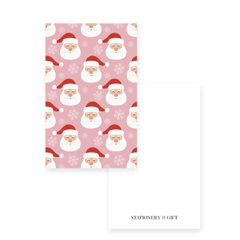 Minikaart | Santa per 6 stuks