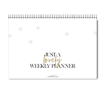 a Lovely Week | Weekly planner per 6 pieces