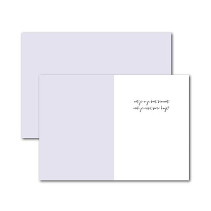 Duplicate Card | What you keep in your heart... with Hartjes Pin &amp;amp; Envelope per 6 pieces