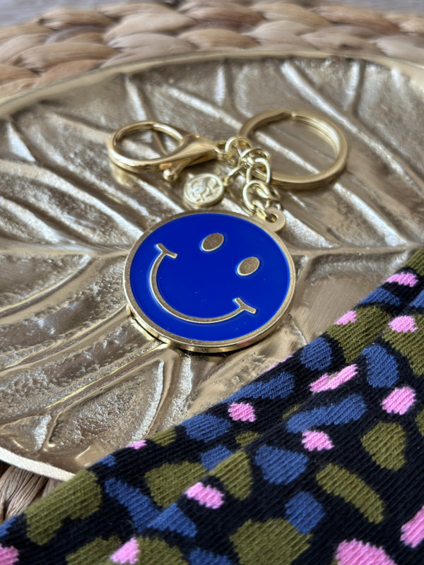 Keychain | Blue Smile per 6 pieces