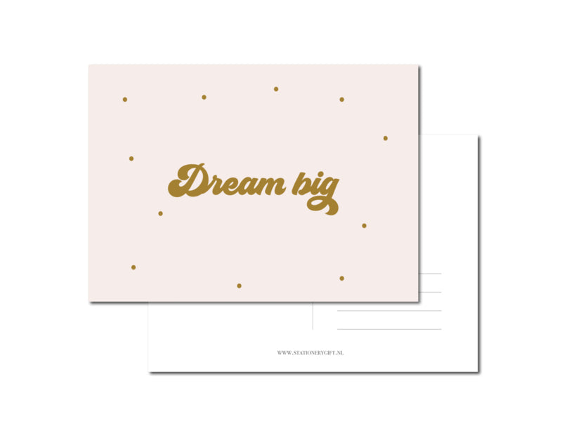 Box 64 | Card | Dream Big per 6 pieces